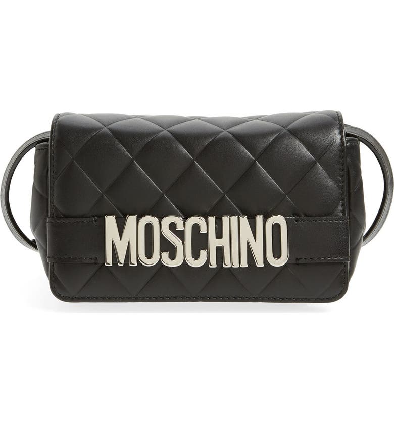Moschino 'Letters' Quilted Crossbody Bag | Nordstrom