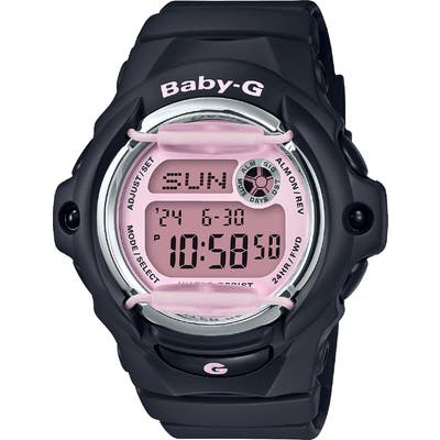 G-Shock Baby-G Digital Resin Strap Watch, 35Mm