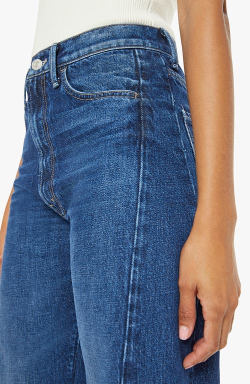 Mother The Half Pipe Flood High Waist Ankle Wide Leg Jeans In Did You Bring Me Anything