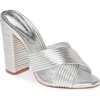Schutz Emma Dale Sandal- Metallic