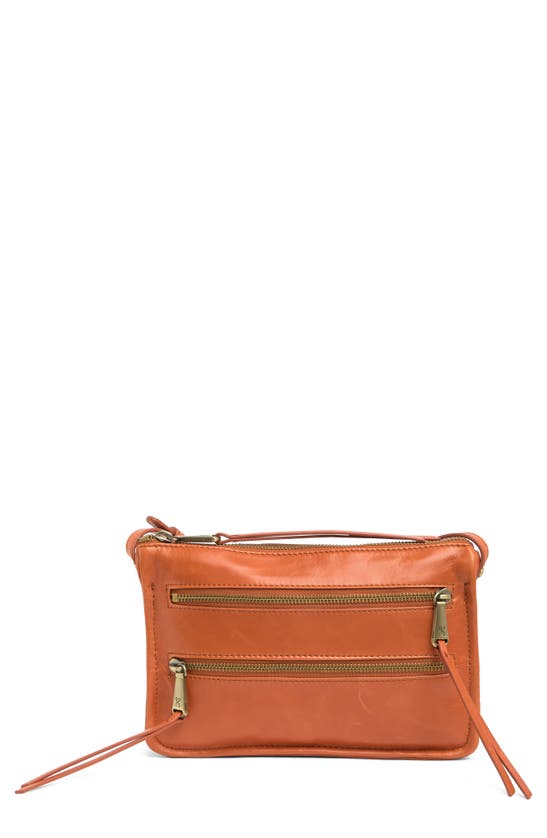 Hobo Mission Leather Crossbody Bag In Clay