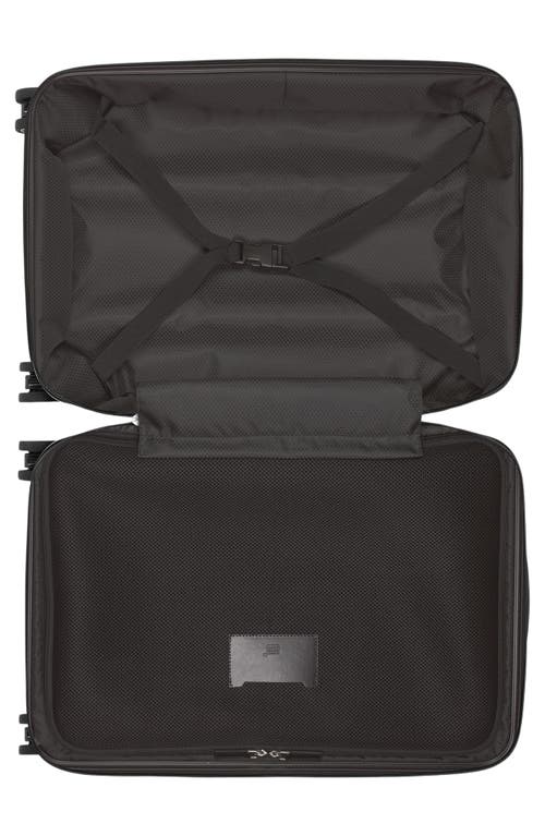 Shop Montblanc Cabin Trolley Compact Spinner Luggage In Black