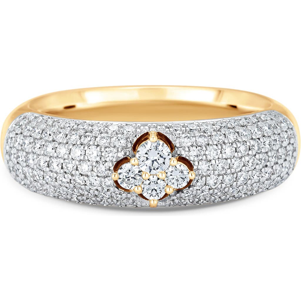 Sara Weinstock Dujour Pavé Diamond Cluster Ring In Gold