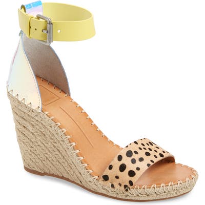Dolce Vita Noor Espadrille Wedge Sandal, Brown