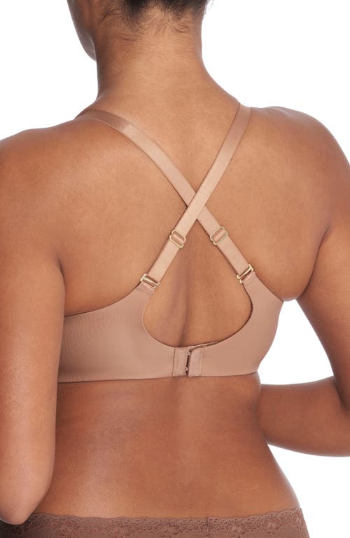 Natori Comfort Evolution Underwire Convertible Memory Foam Bra In Buff