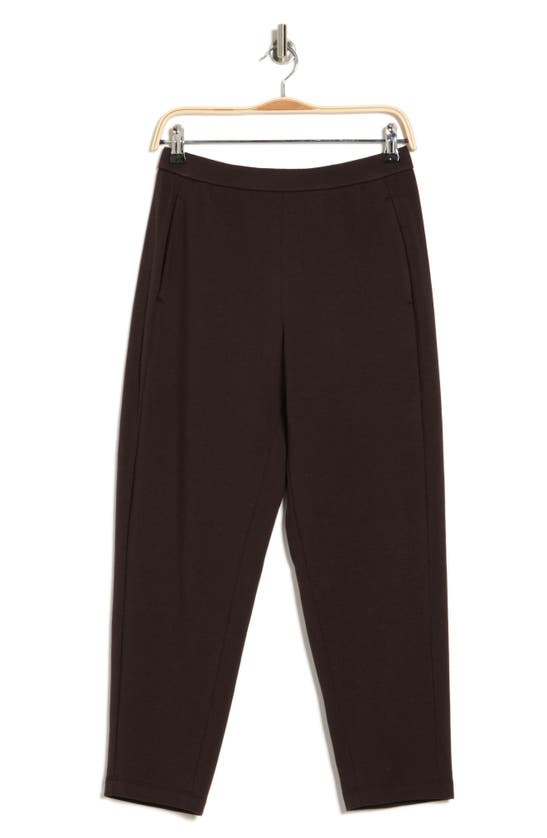 Eileen Fisher Tapered Ankle Pants In Espresso