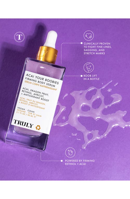 Truly Beauty Acai Your Boobies Boob Serum In No Color