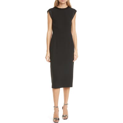 Judith & Charles Candela Cocktail Midi Dress, Black