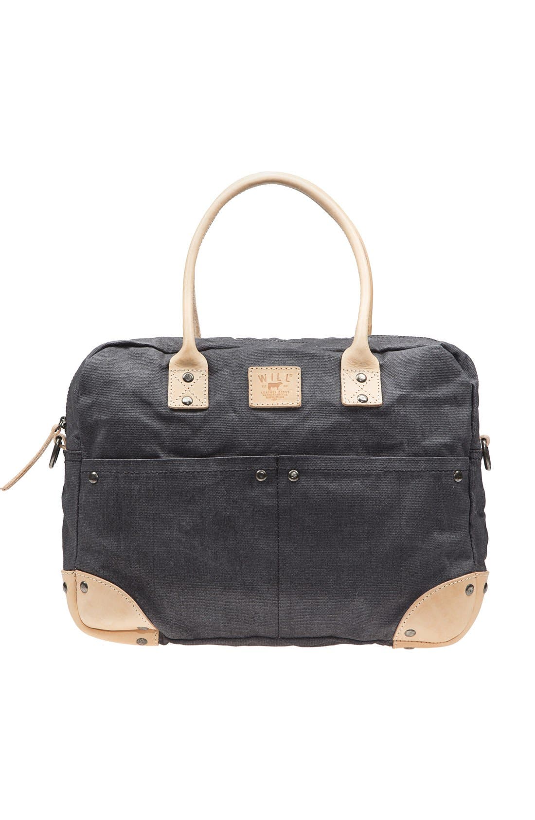 Will Leather Goods Canvas Flight Bag Nordstrom