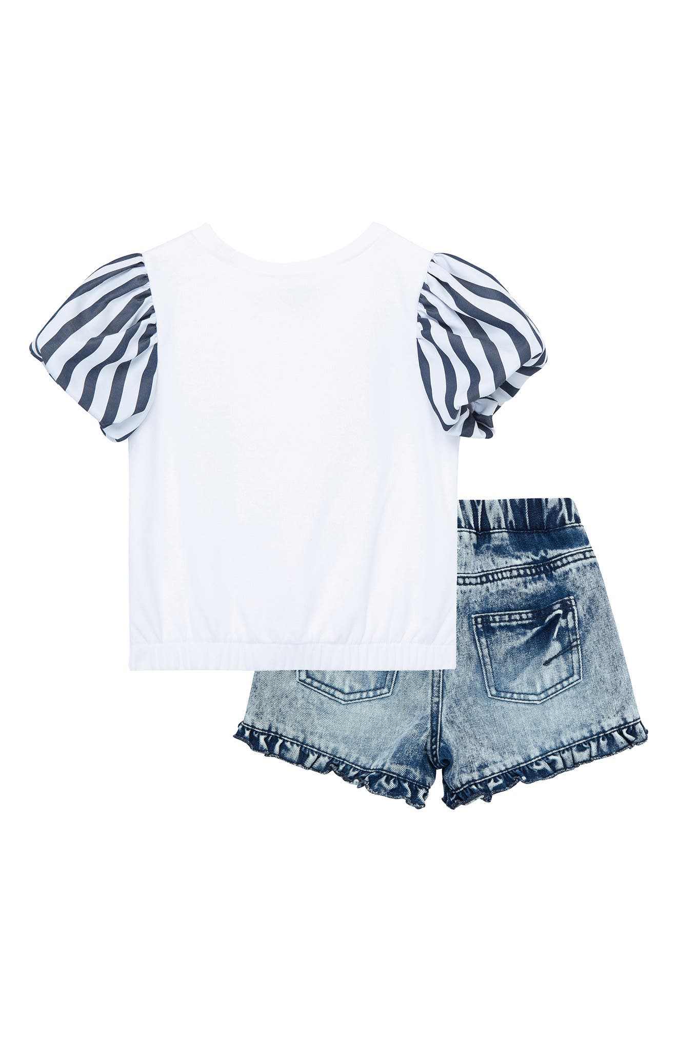 Habitual Girl Kids' Stripe Tie Front 