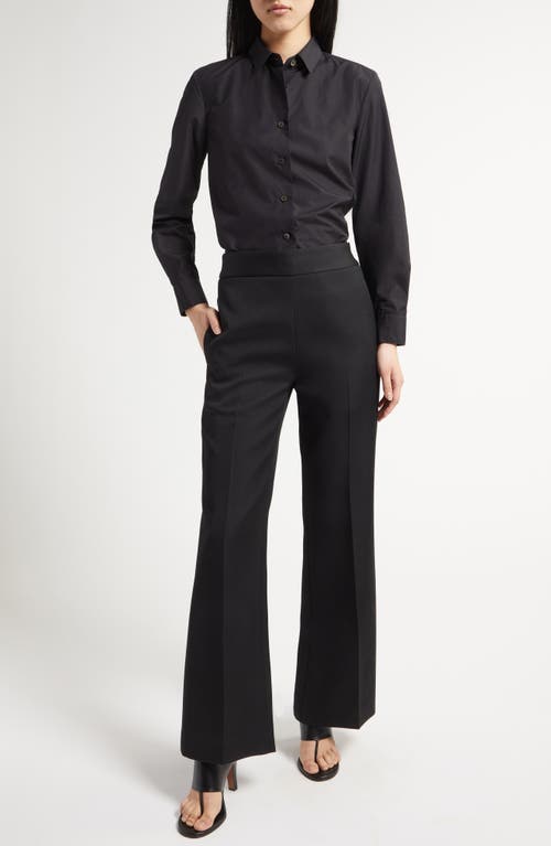 THE ROW THE ROW SADIE CROP COTTON BUTTON-UP SHIRT