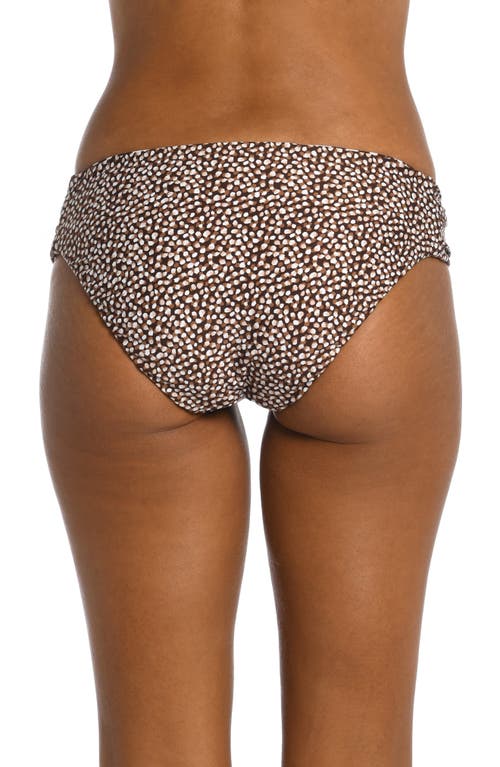 La Blanca Fierce Reversible Hipster Bikini Bottoms In Java