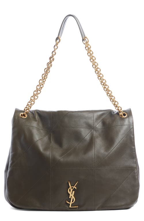 Jamie 4.3 Patchwork Leather Tote in Nero