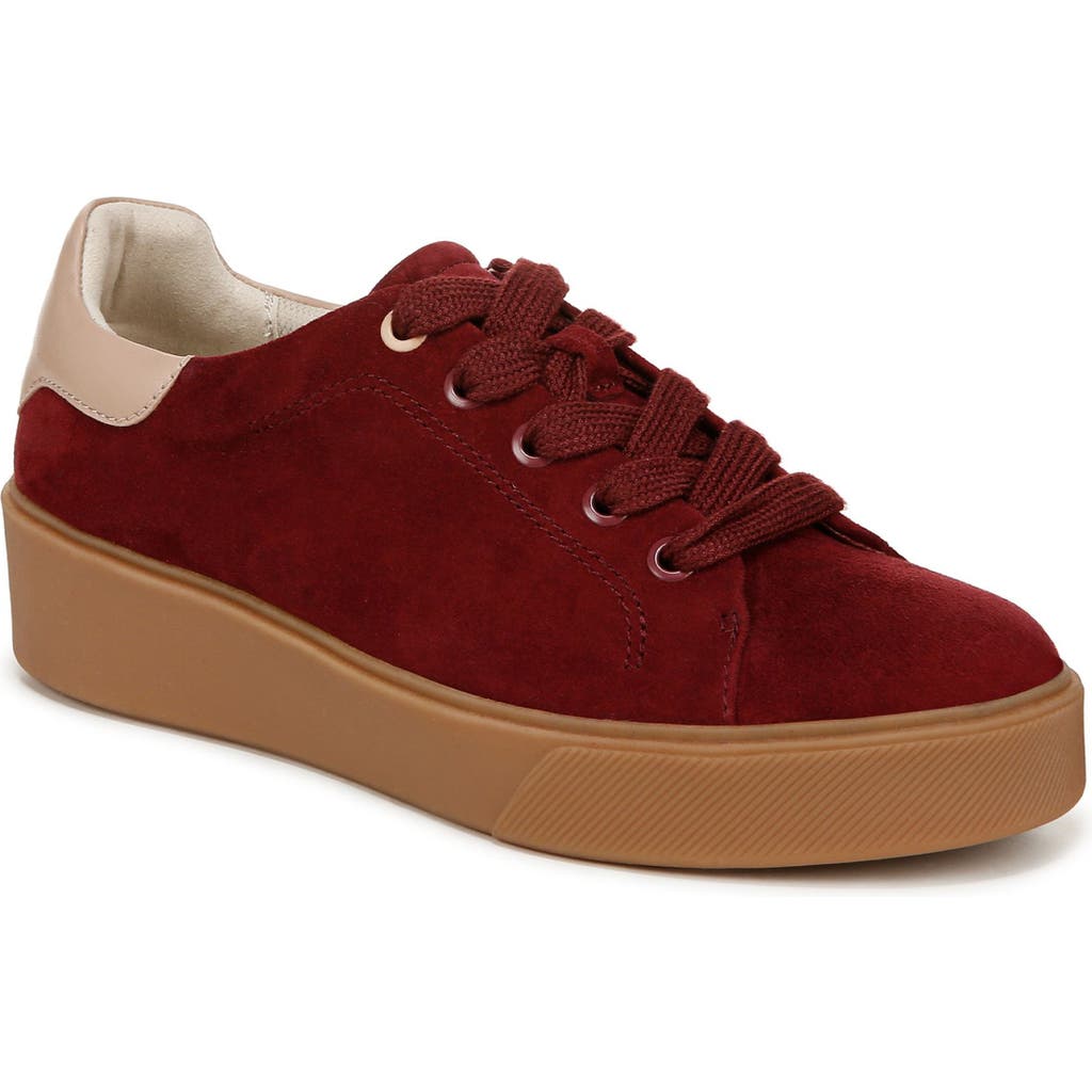 Naturalizer Morrison 2.0 Sneaker In Cranberry Suede,rose Pink Leather