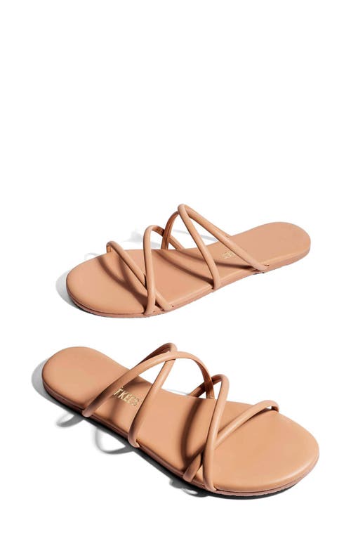 Shop Tkees Sloane Strappy Sandal In Nude