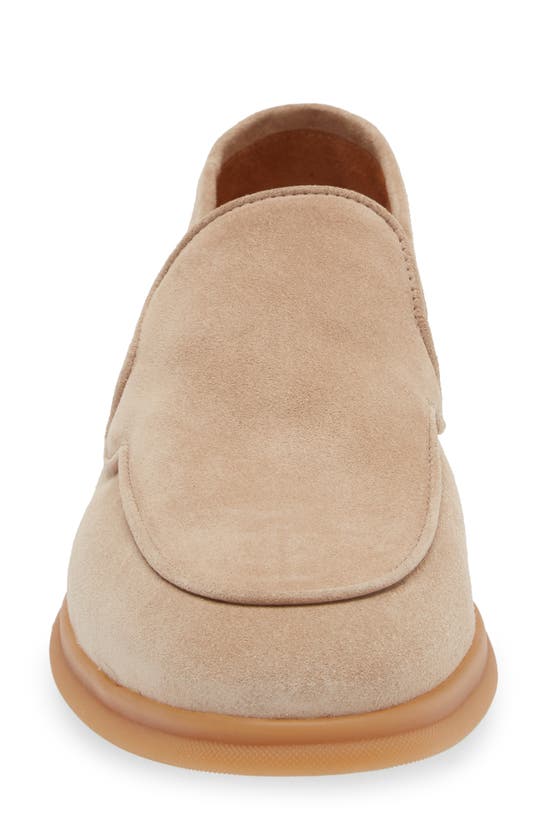Shop Eleventy Low Top Loafer In Tan