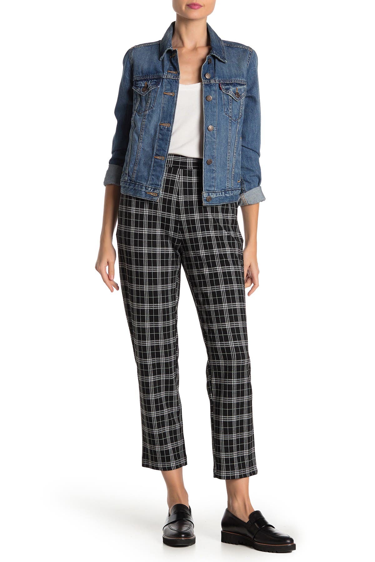 nordstrom rack plaid pants