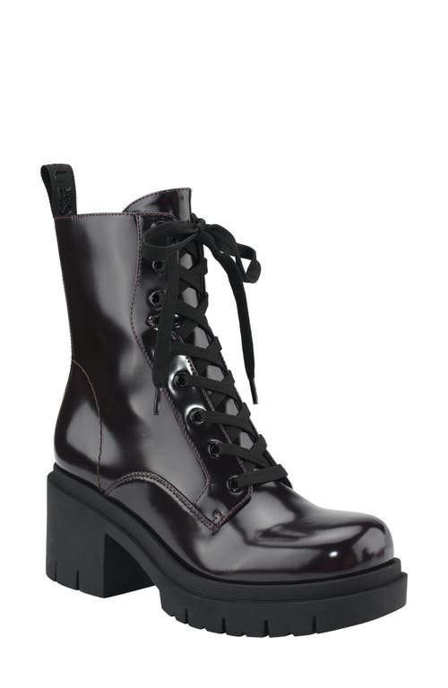 GUESS Juel Platform Combat Boot in Mre01 