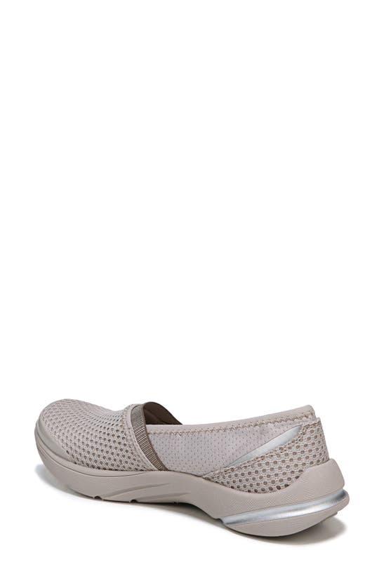 Shop Bzees Lollipop Slip-on Sneaker In Taupe Fabric