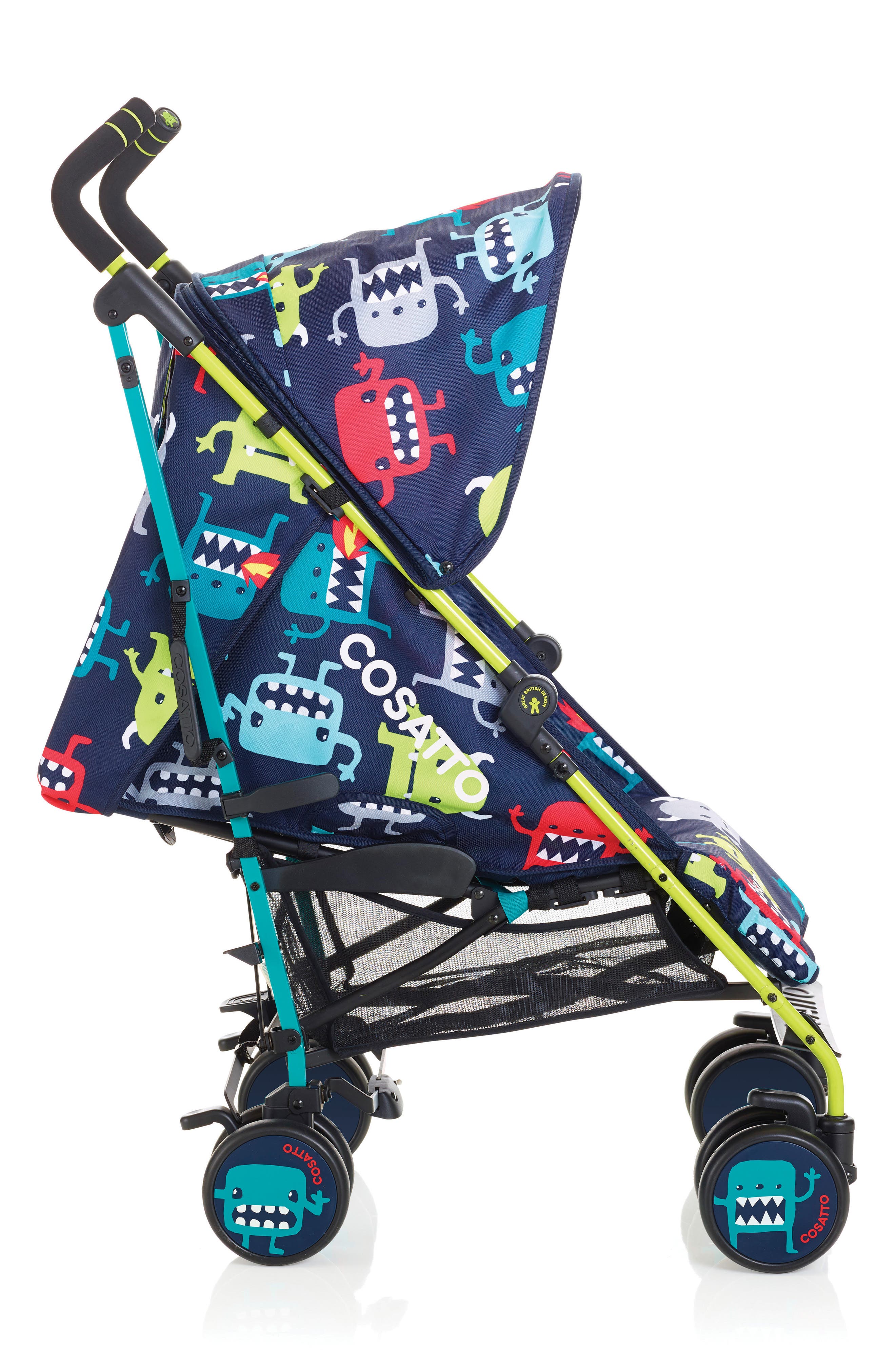 cosatto monster double buggy