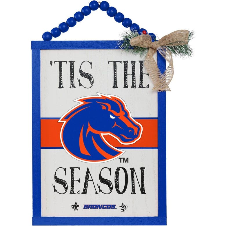 Foco Boise State Broncos 'tis The Season Sign In Blue
