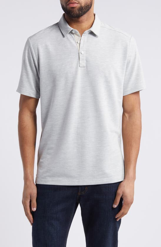 Shop Tommy Bahama New Coasta Vera Solid Polo In Ash Grey