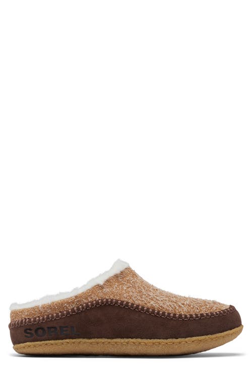 Shop Sorel Falcon Ridge Ii Scuff Slipper In Elk/tobacco