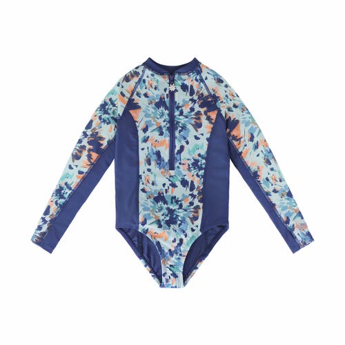 Uv Skinz Zip-up Hoodie In Yosemite Tie-dye