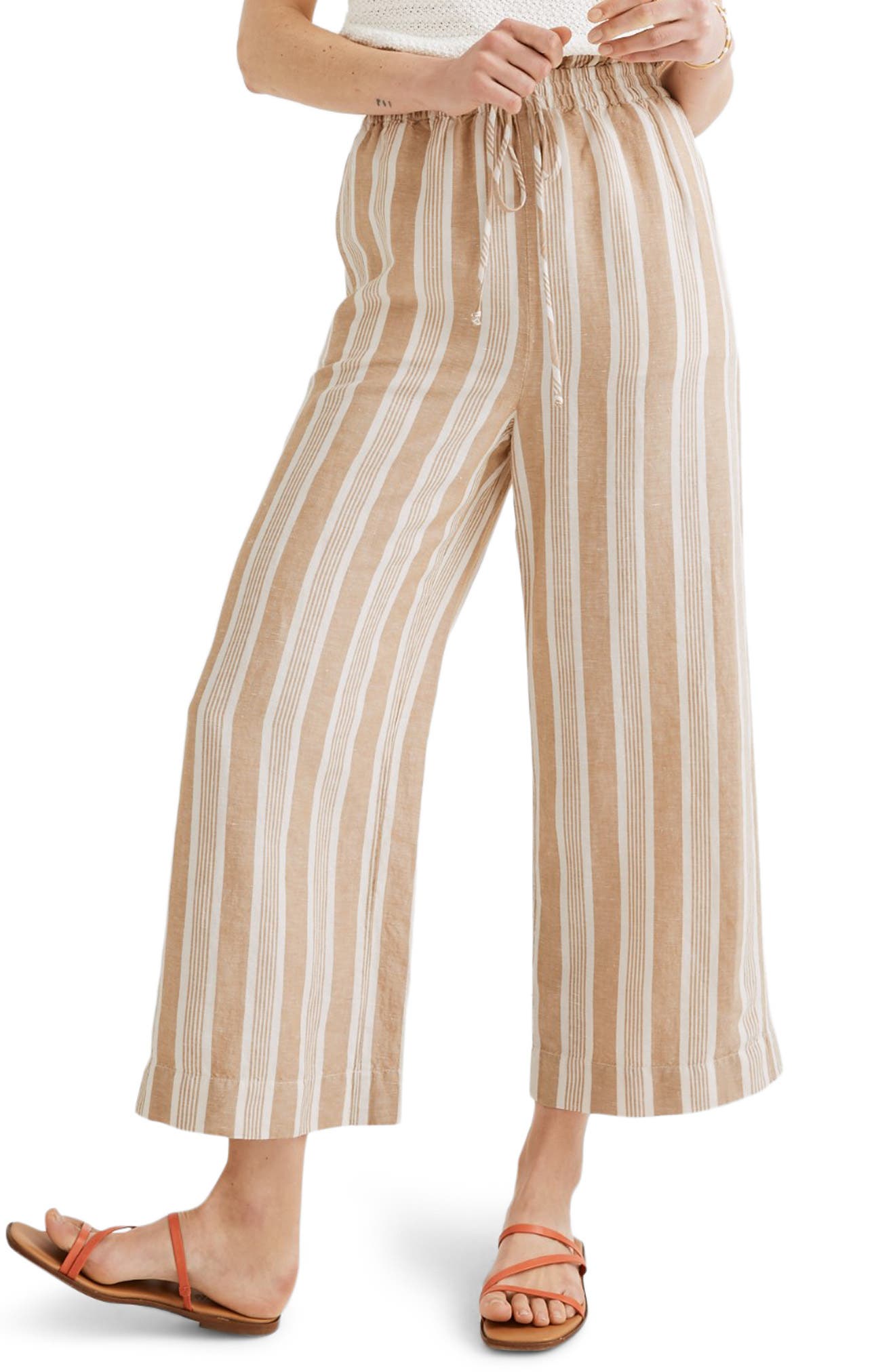 madewell striped pants