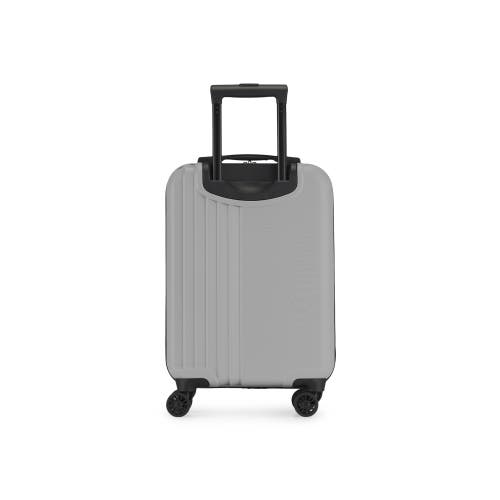 Bugatti The Classic 2 Piece Hardside Luggage Set With Expansion In Light Grey