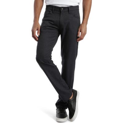 Mavi Jeans Marcus Slim Straight Leg Five Pocket Pants, Black