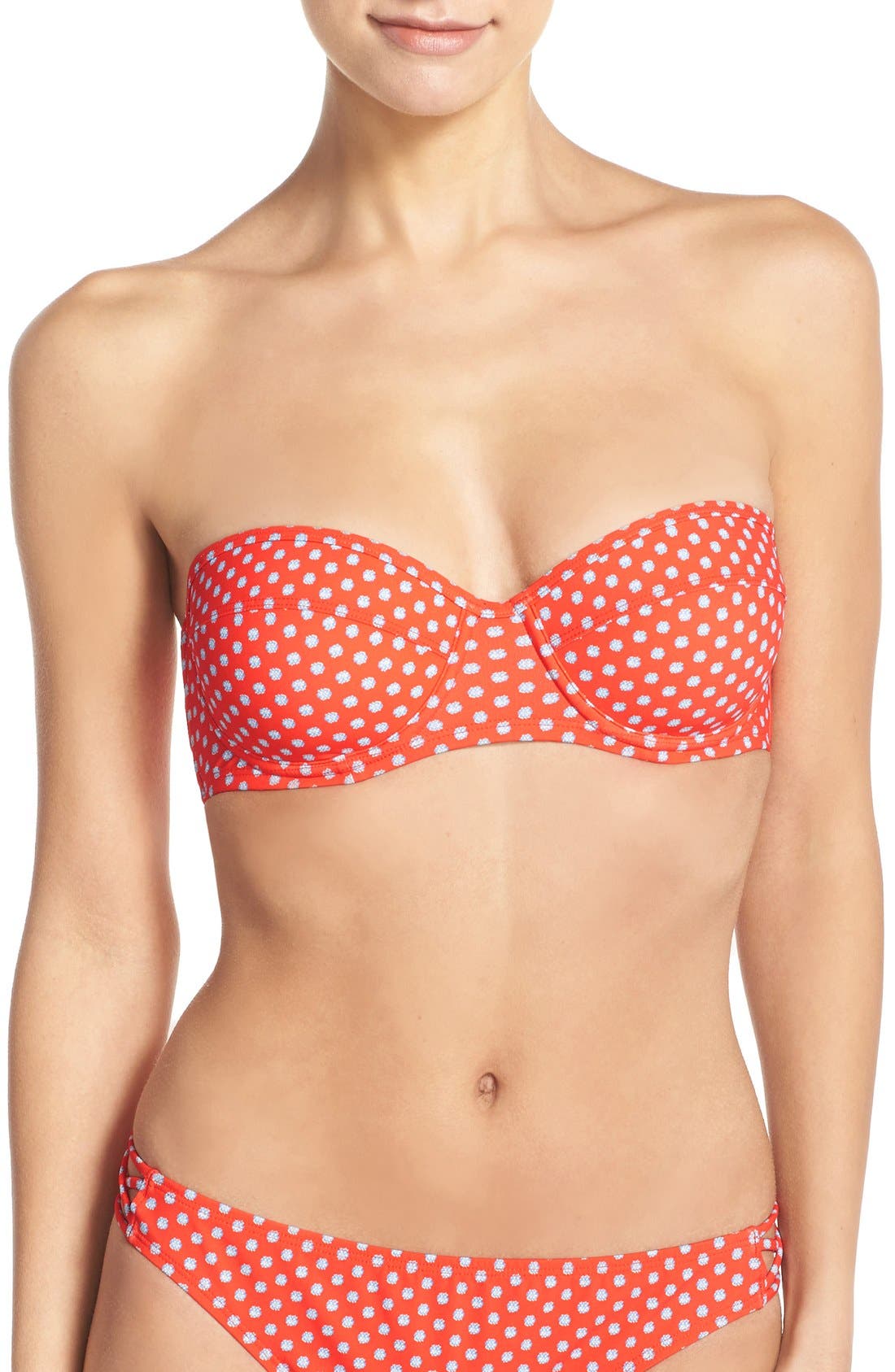 Tory Burch 'Myra' Underwire Bandeau Bikini Top Nordstrom