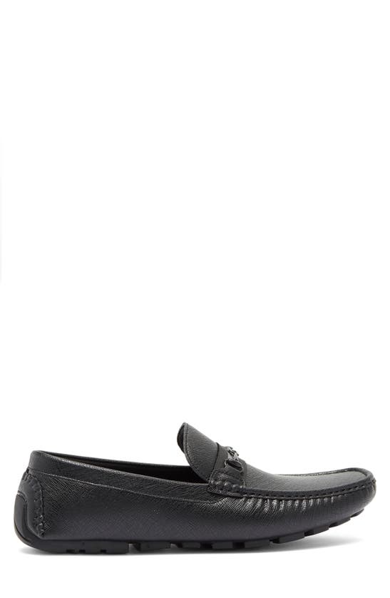 Shop Guess Aarav Bit Loafer In Black