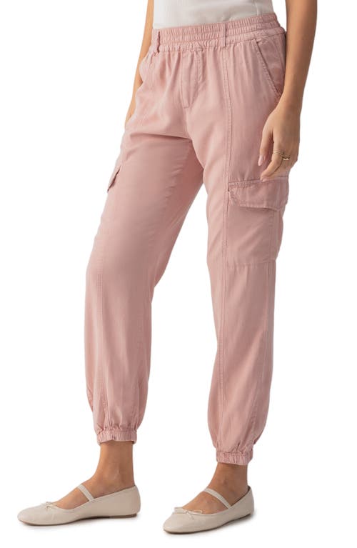 Shop Sanctuary Relaxed Rebel Cargo Joggers In Smokey Rose