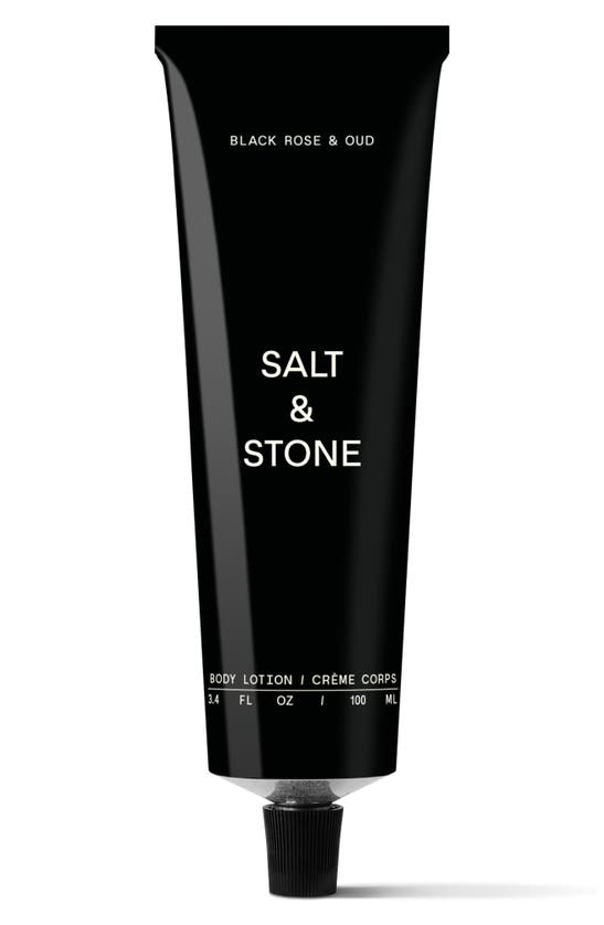 Shop Salt & Stone Body Lotion In Black Rose And Oud
