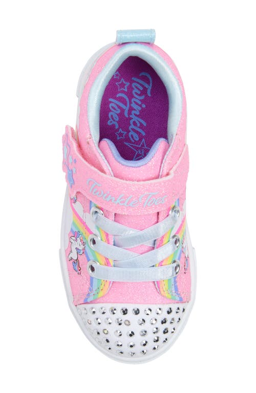 Skechers Twinkle Sparks Light-up Sneaker In Pink/multi