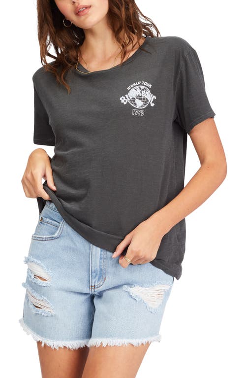 UPC 196329000002 product image for Billabong World Tour Cotton Graphic Tee in Off Black at Nordstrom, Size Large | upcitemdb.com