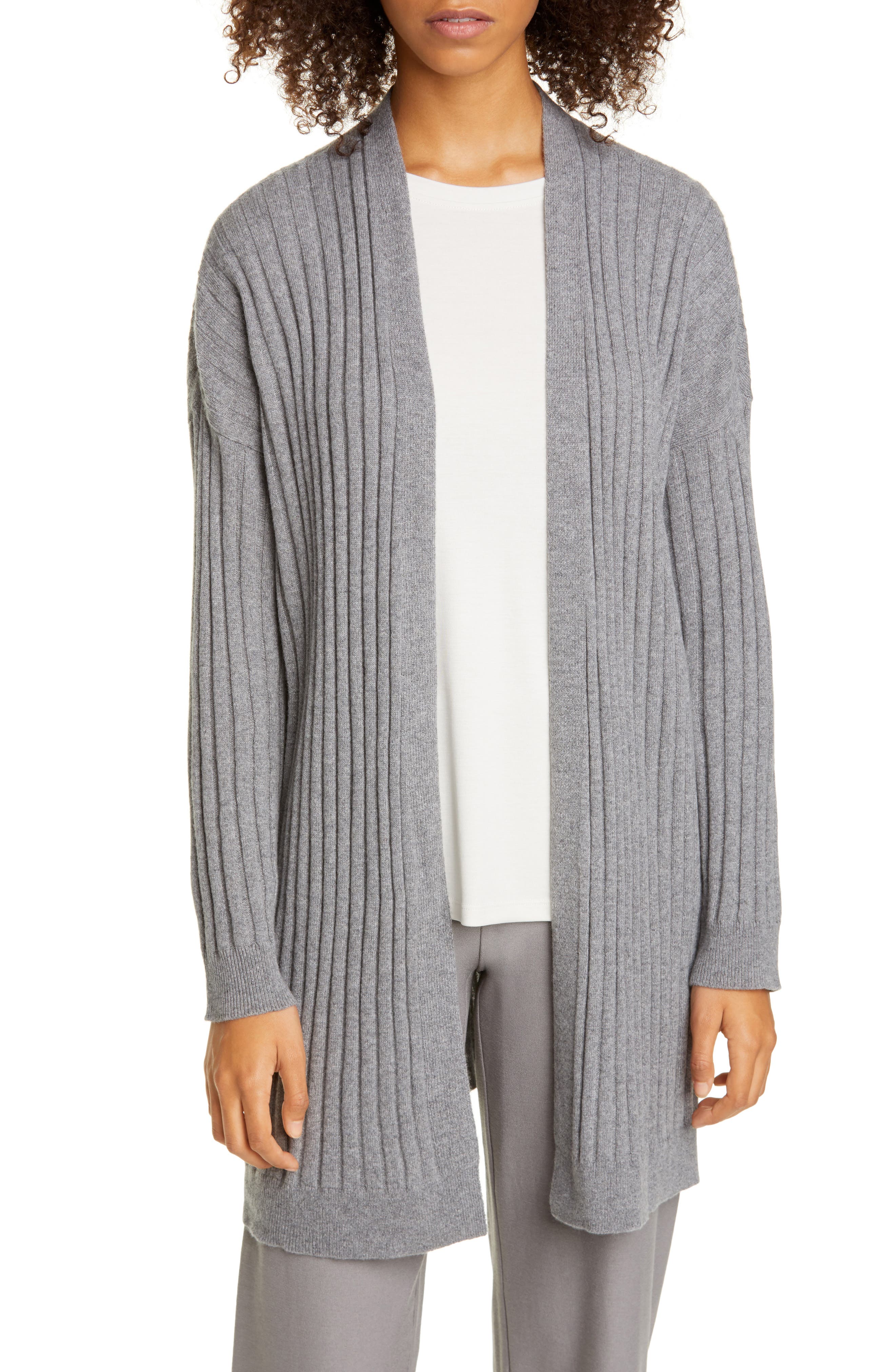 eileen fisher wool cardigan