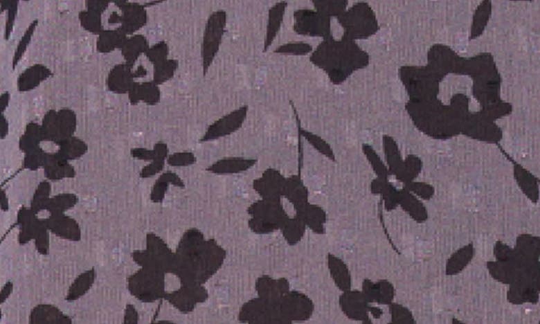 Gibsonlook Smocked Neck Flutter Sleeve Blouse In Shadow Uragiri Flower Print
