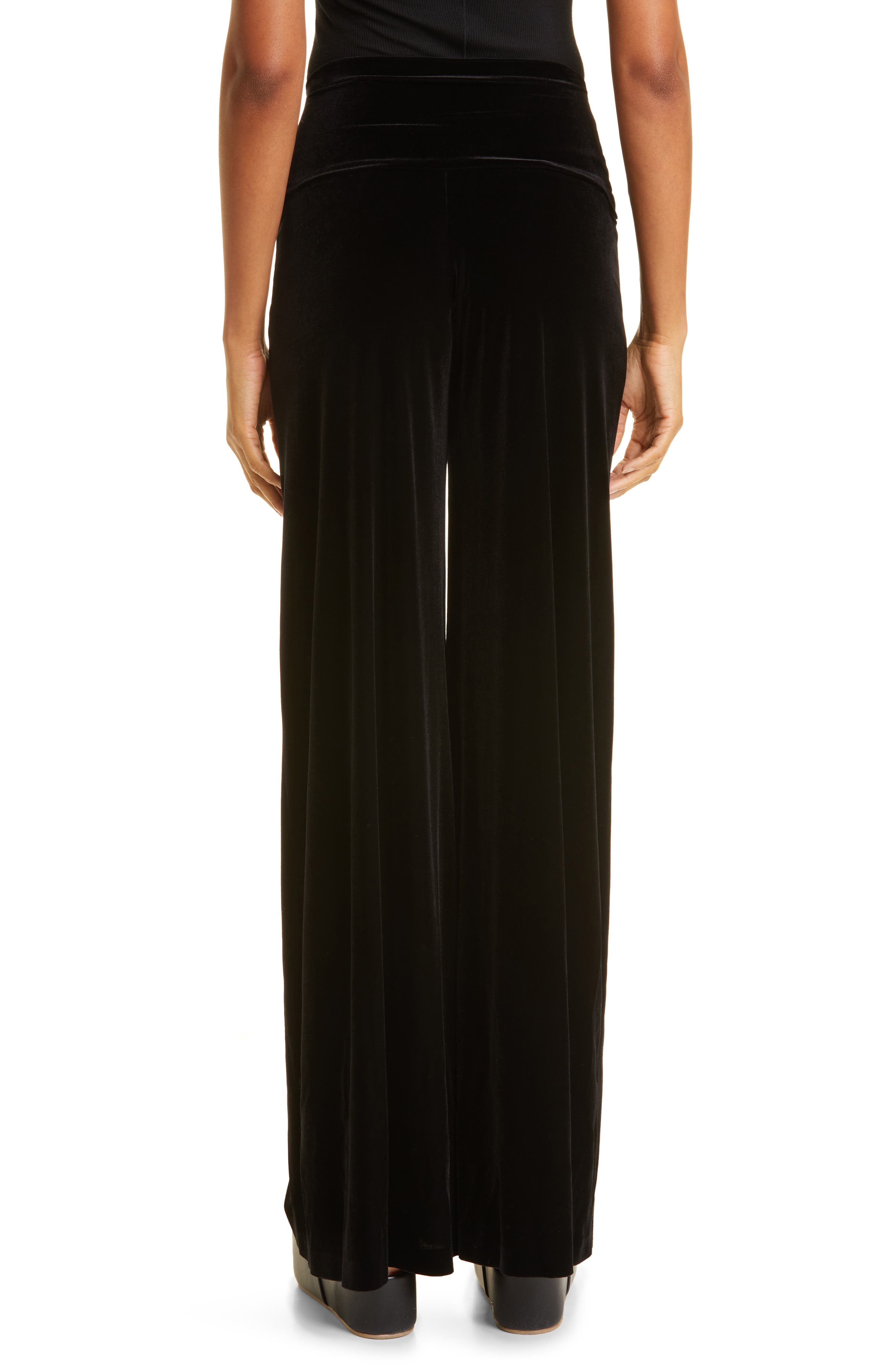 Norma Kamali Elephant High Waist Wide 