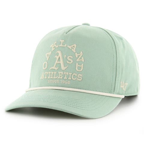 Oakland A's Athletics 47 Brand Gray Strapback Hat / Cap