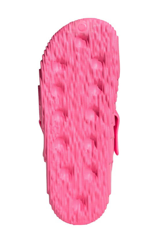 Shop Adidas Originals Adilette 22 Platform Slingback Sandal In Lucid Pink/ Lucid Pink/ Black
