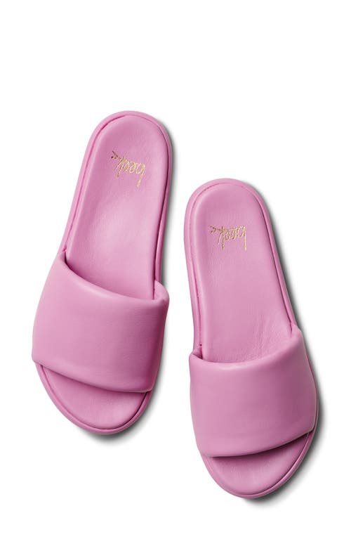 Shop Beek Puffbird Slide Sandal In Lilac