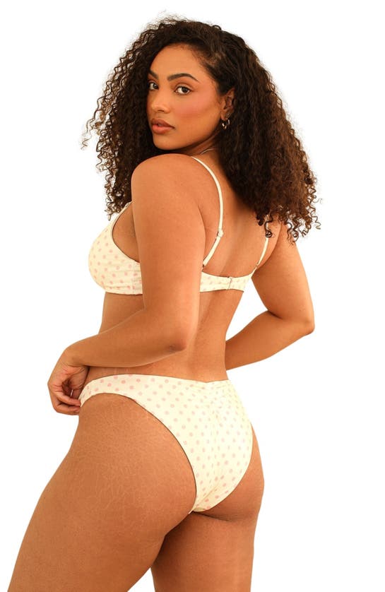 Dippin Daisys Palma Bottom In Dotted Pink