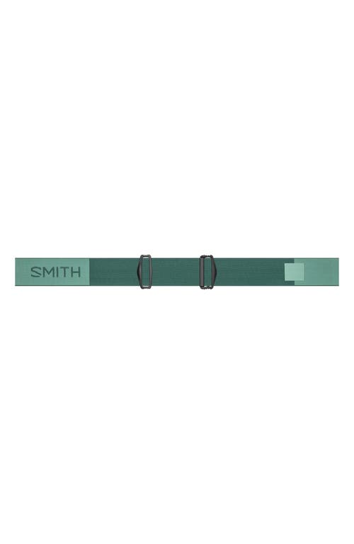 Shop Smith Squad Mag™ 186mm Snow Goggles In Alpine Green/rose Gold