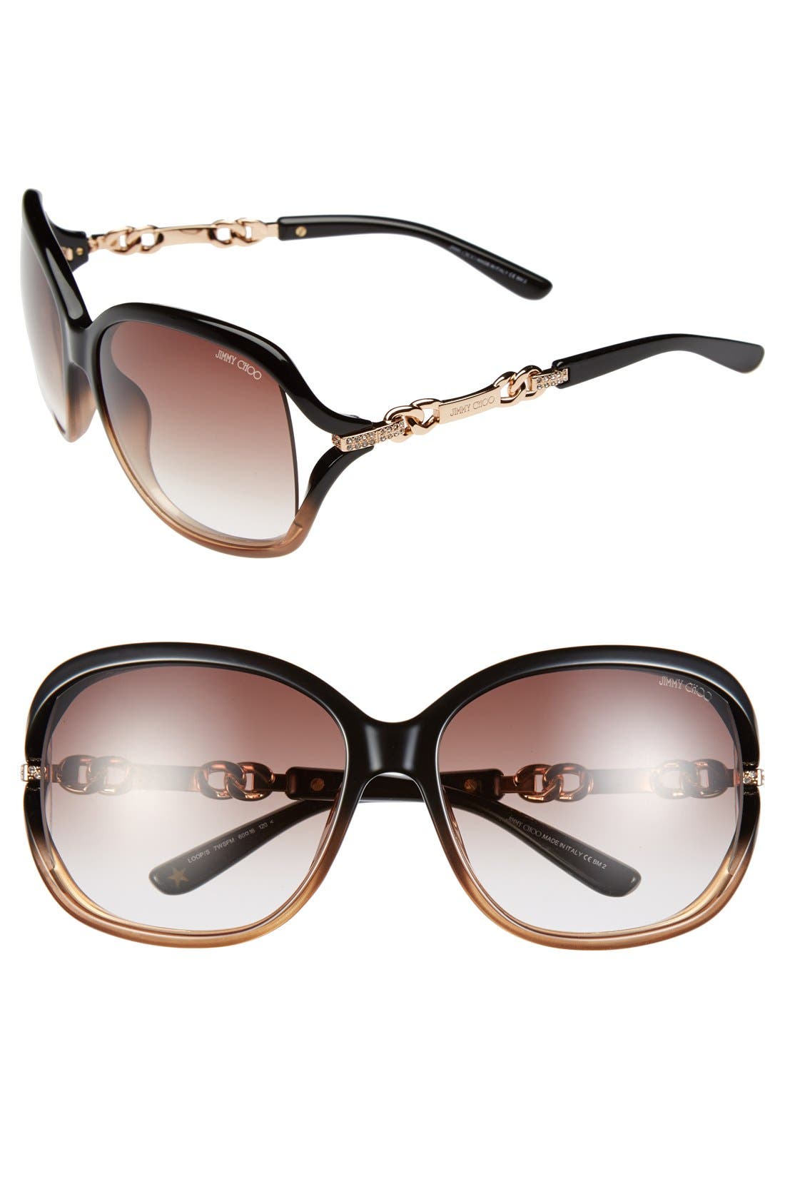 Jimmy Choo 60mm Oversized Sunglasses Nordstrom