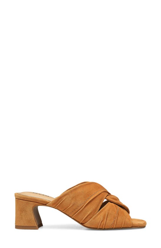 Shop Nydj Griselda Sandal In Cognac