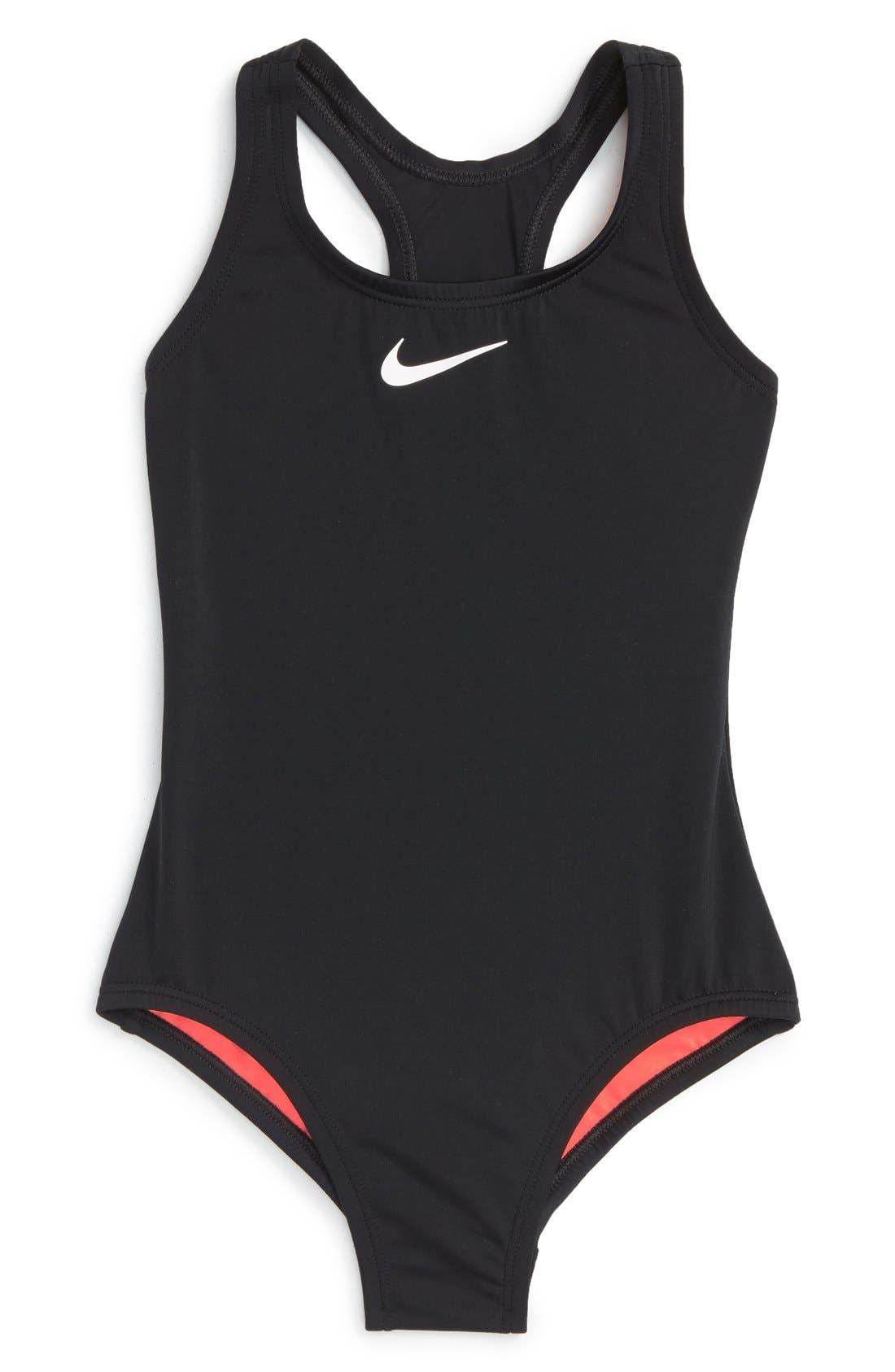 Nike 'Core' OnePiece Racerback Swimsuit (Big Girls) Nordstrom