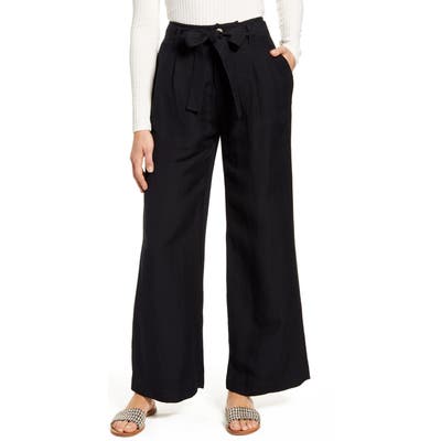 Rails Jess Linen Blend Paperbag Waist Pants