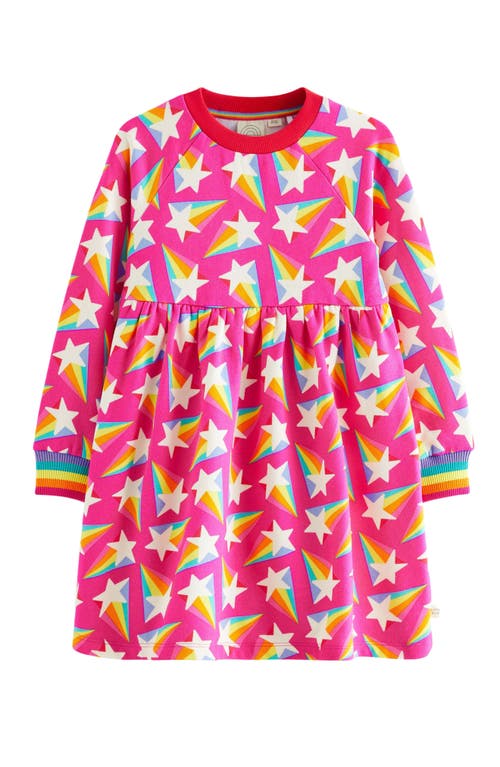 LITTLE BIRD LITTLE BIRD KIDS' STAR LONG SLEEVE SWEATSHIRT DRESS